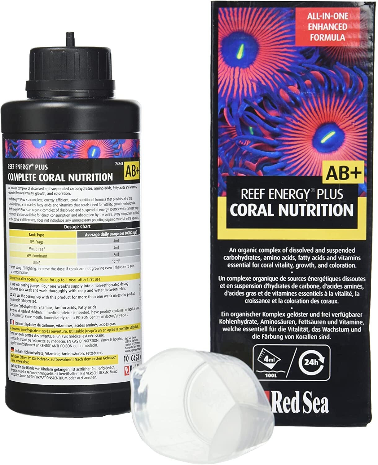 Red Sea Reef Energy Plus Coral Nutrition Ab +, super effektiv und ergiebig