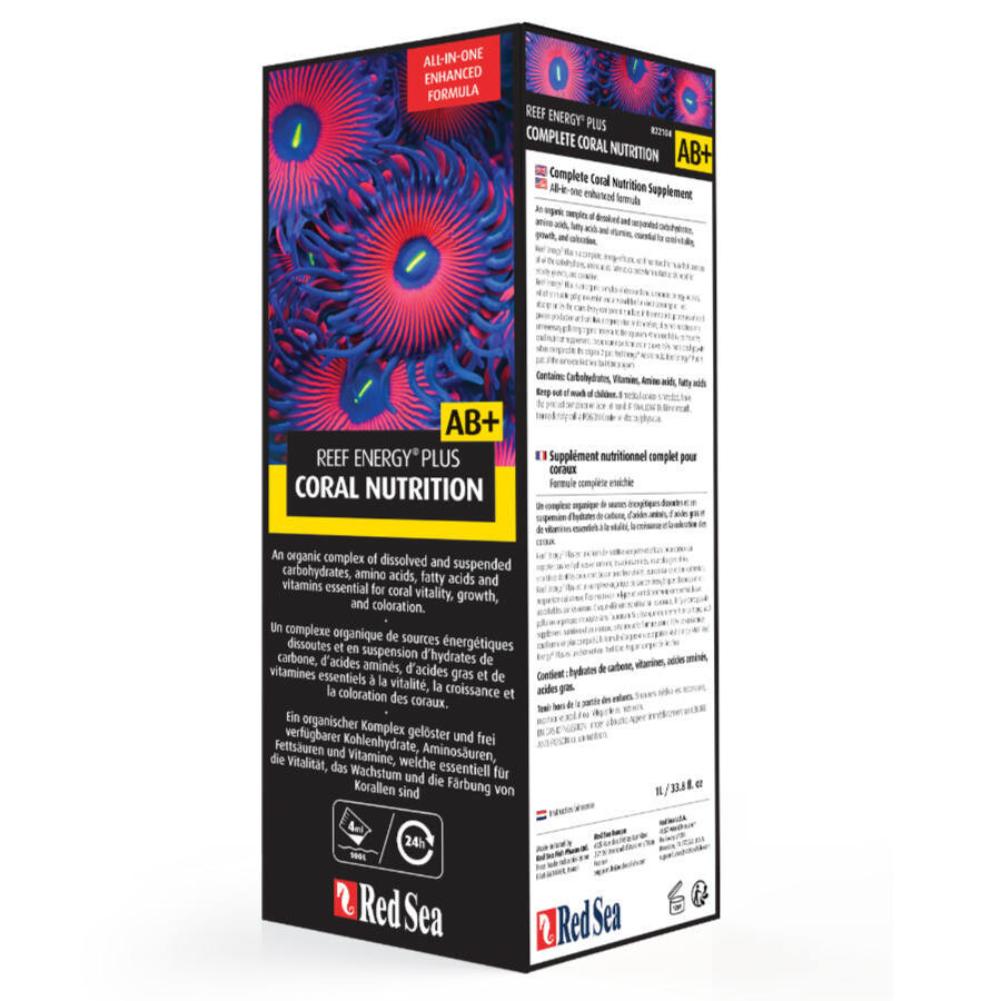 Red Sea Reef Energy Plus Coral Nutrition Ab +, super effektiv und ergiebig