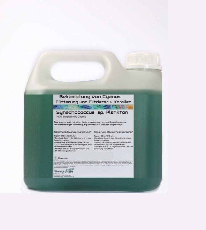 4 Wochen Abo - Synechococcus Sp. gegen Cyanos in 3000ml  - wöchentliche Lieferung