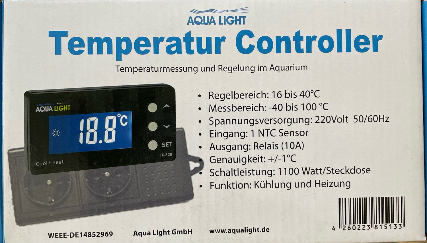 Aqua light Temperatur Controller Tc 320