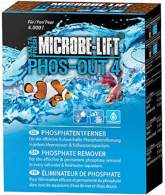 MICROBE-LIFT  PHOS-OUT 4 entfernt Phosphat, Silikat -  720gramm