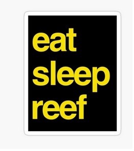 Sticker -  Eat-Sleep-Reef  - Merchandise