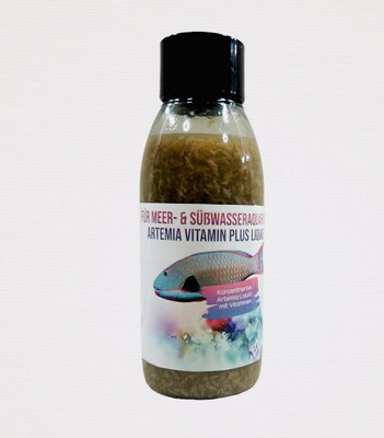 Plankton24 Artemia Vitamin Plus Liquid  Flüssigfutter / Zooplankton - Premium Futter