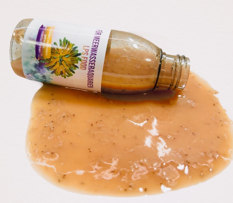 Plankton24 LPS Plankton Liquid Zooplankton - Premium Futter - Fördert besonders gelbe und violette Farben - Korallen LPS