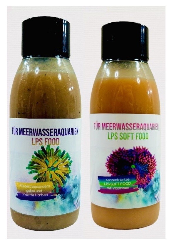 Plankton24 Coral Paket Flüssigfutter Korallenfutter - Im Set Ideal für automatische Fütterung Zooplankton -