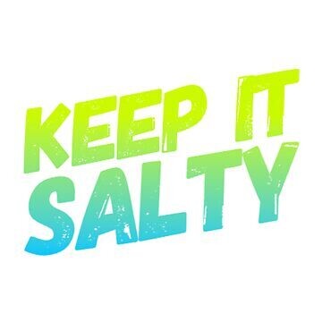 Sticker -  Keep It Salty  - Merchandise