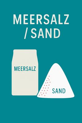 Meersalz/ Sand
