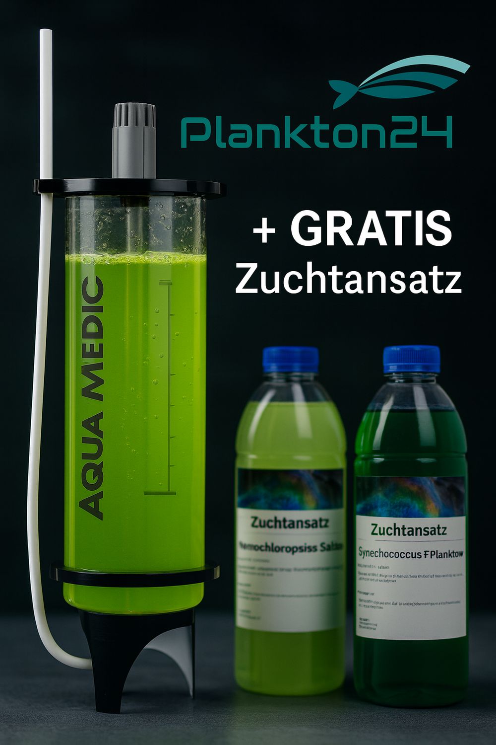 Plankton light reactor II - Kulturgerät für die Planktonzucht / Planktonreaktor + GRATIS ZUCHTANSATZ
