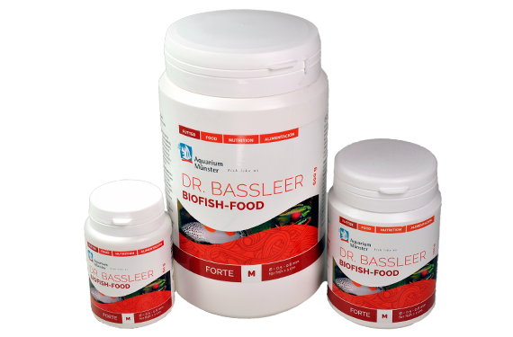 DR. BASSLEER BIOFISH FOOD FORTE  Für Süß- und Meerwasser L 60 Gramm