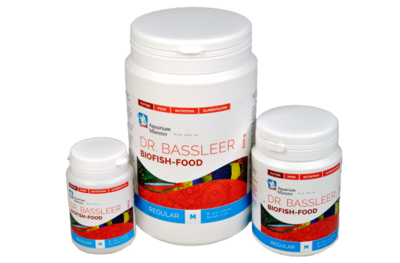 DR. BASSLEER BIOFISH FOOD REGULAR L 60 Gramm Hochwertiges Alleinfutter