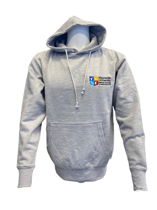 Crested Light Grey Hoodie