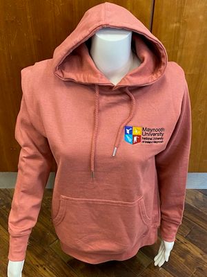Crested Rose Pink Hoodie