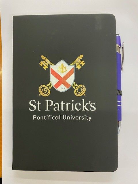 St Patrick&#39;s Pontifical University Notebook A5 Black