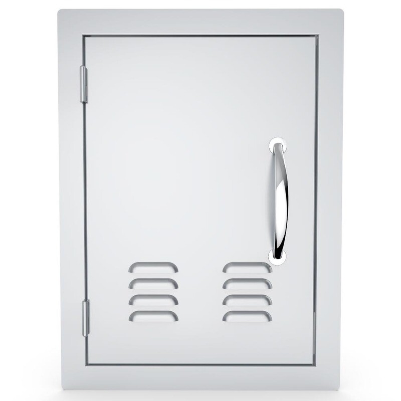 14&quot; x 20&quot; Vertical Left Swing Single Access Door - A-DV1420-L