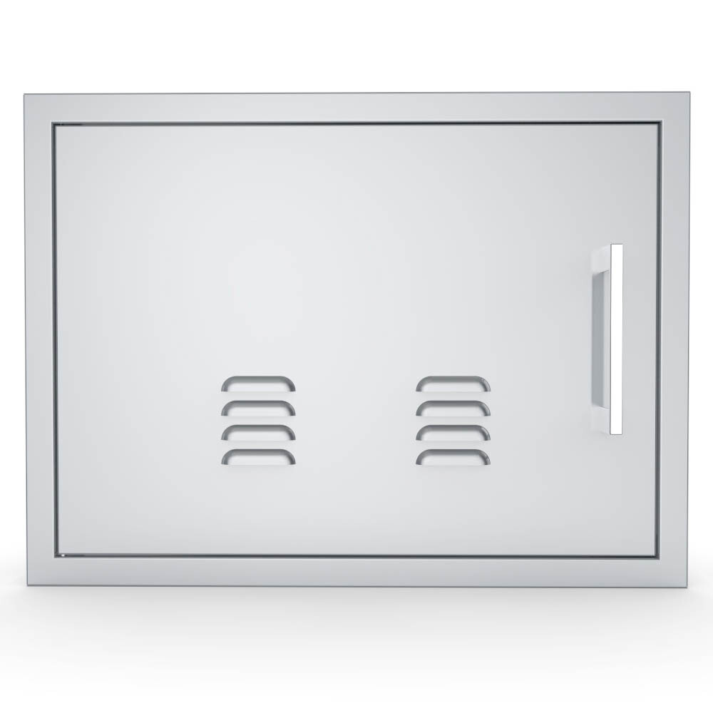 Signature Series 17&quot; x 24&quot; Beveled Frame Left Swing Horizontal Vented Door - BA-VDHL1724