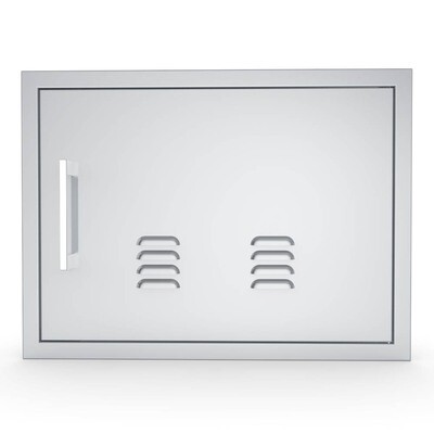 Signature Series 17&quot; x 24&quot; Beveled Frame Left Swing Horizontal Vented Door - BA-VDHR1724
