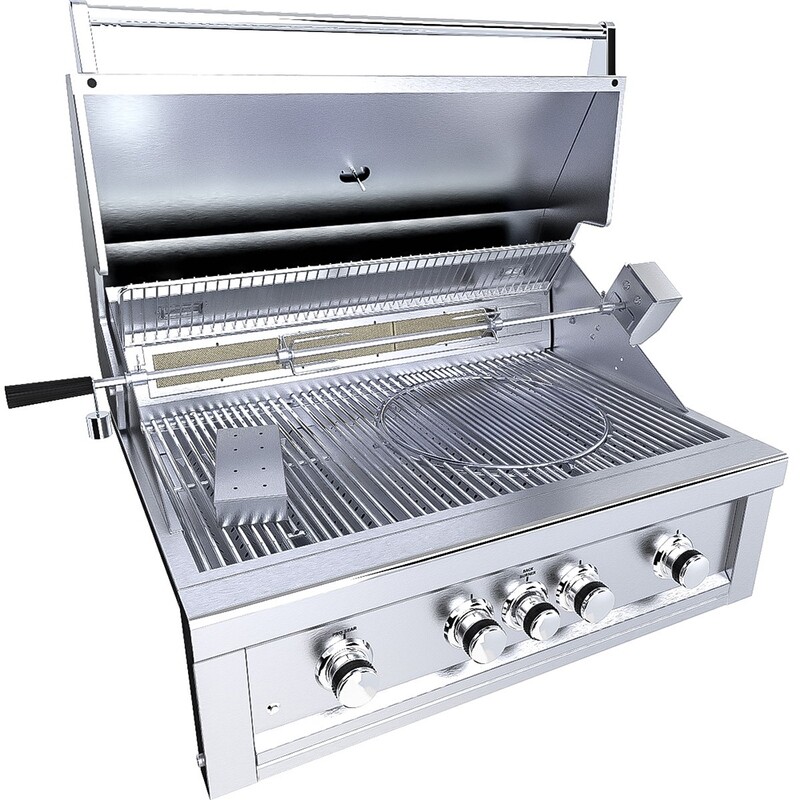 Ruby 4 Burner Pro-Sear 36&quot; w/IR