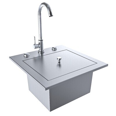 Texan Series 15 Inch Bar Sink