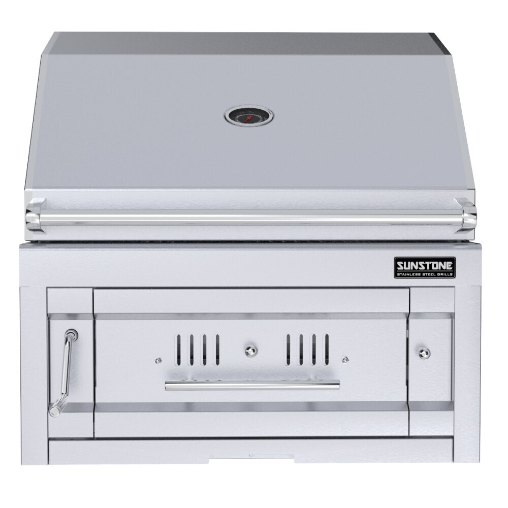 28&quot; Single Zone 304 Stainless Steel Charcoal Grill