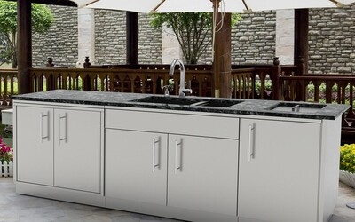 Sunstone Cabinet Package BAR CENTER