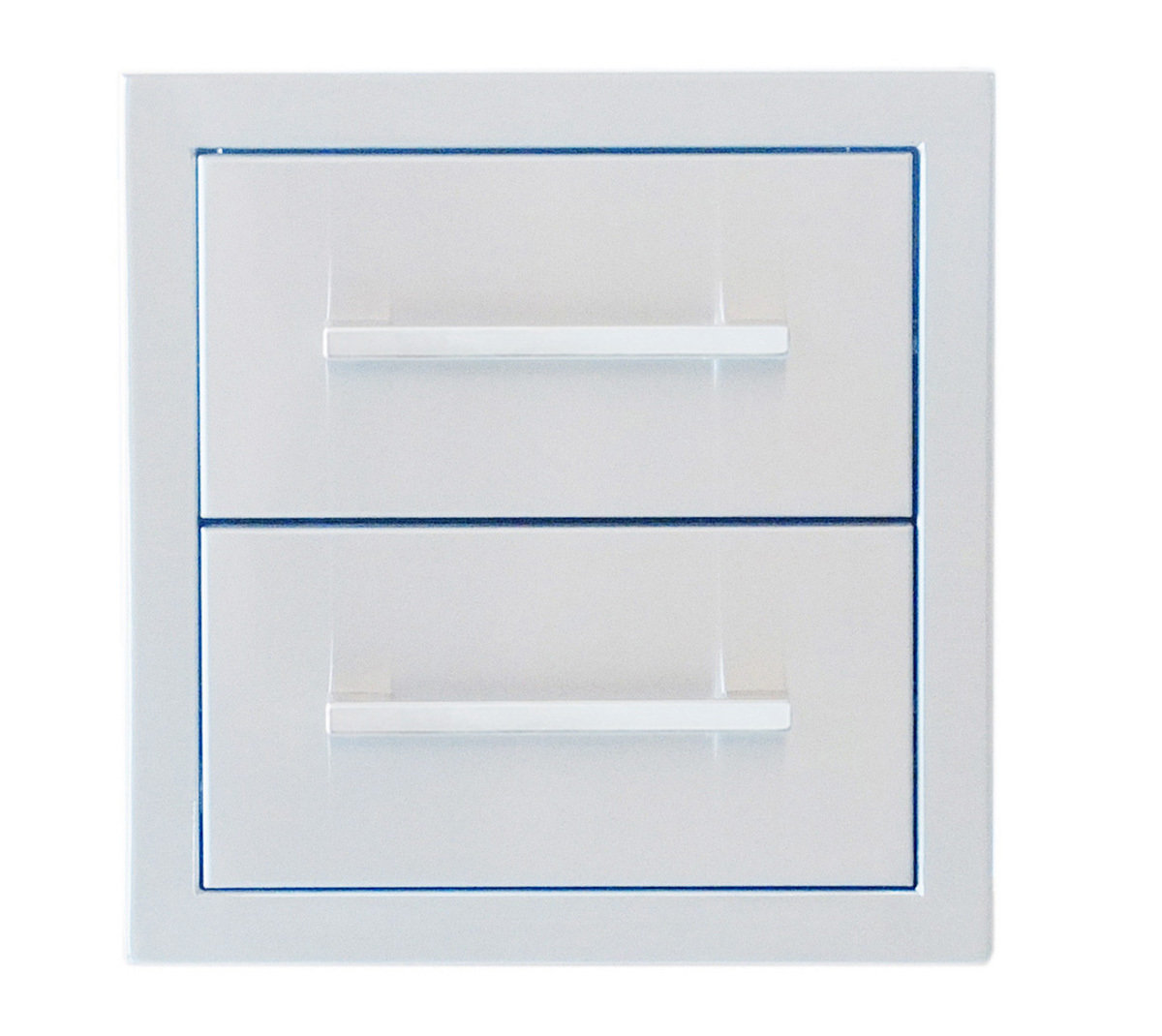 Signature Series 12&quot; Beveled Frame Double Drawer - Item No. BA-DD12