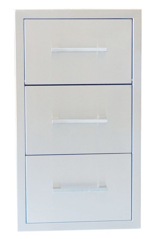 Signature Series 17&quot;Beveled Frame Paper Towel Drawer Combo - Item No. BA-DPCF17