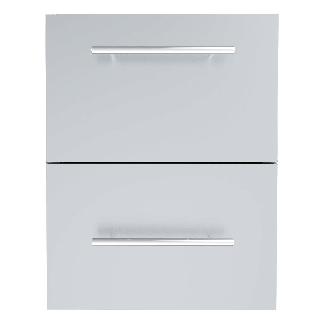 Designer Series 23&quot;H Multi-Configurable Paper Towel Drawer Combo w/Self-Leveling Legs - Item No. DE-DPCF23