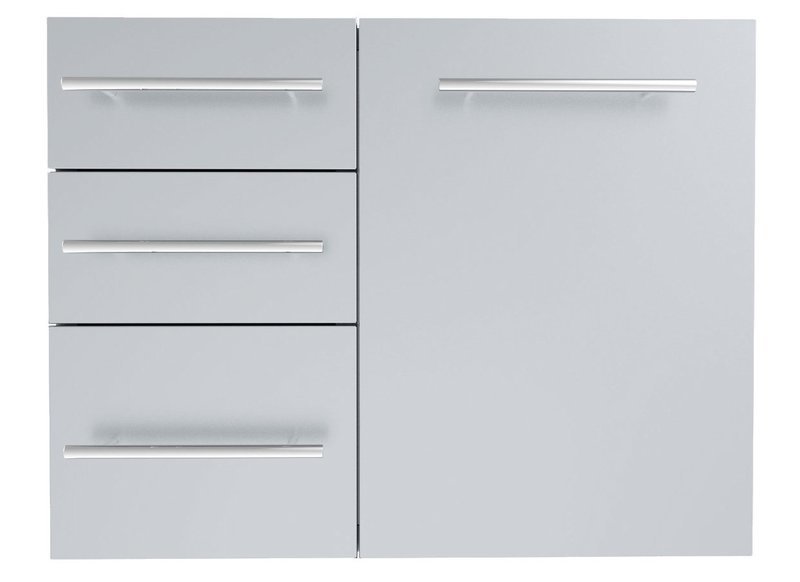Designer Series 30&quot; W Multi-Configurable Liquid Propane Triple Drawer Combo w/Self-Leveling Legs - Item No. DE-LPCTD30