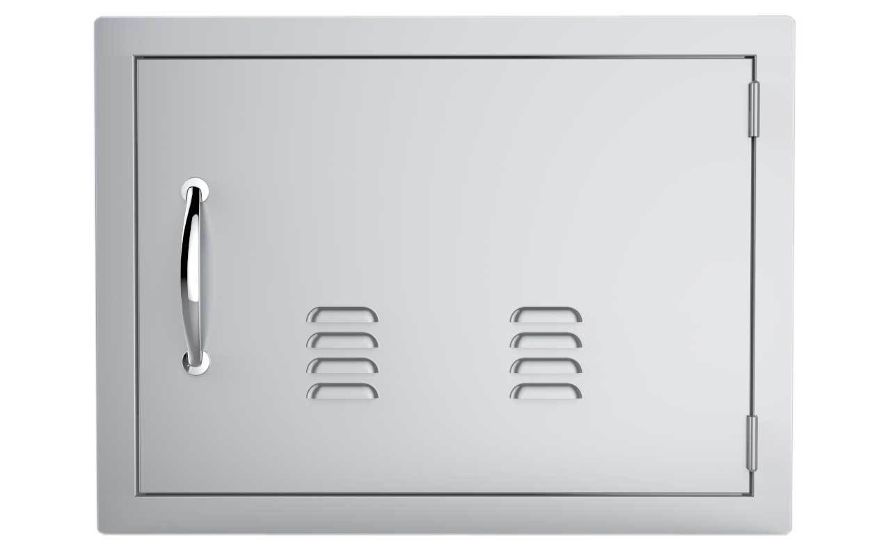 17&quot; x 24&quot; Right Swing Horizontal Single Access Vented Door