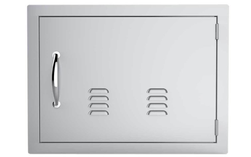 17&quot; x 24&quot; Right Swing Horizontal Single Access Vented Door
