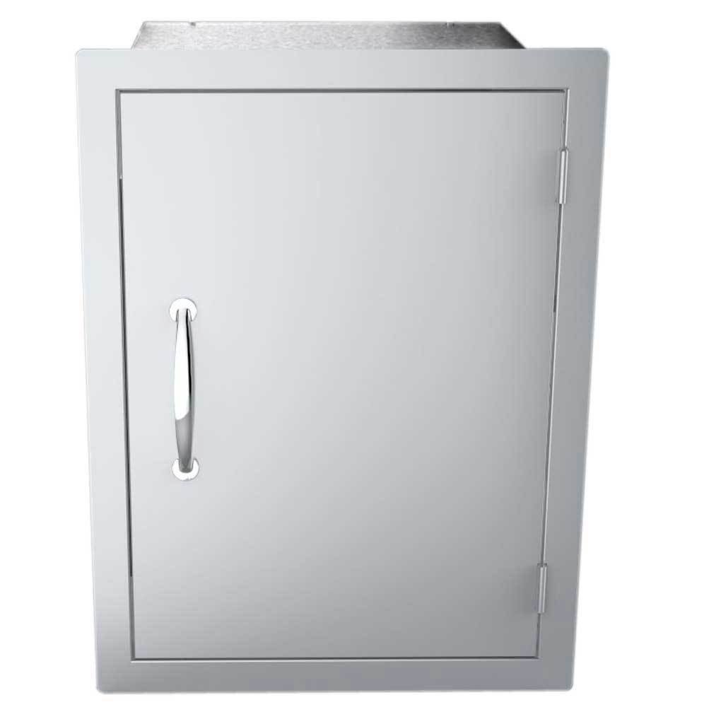 17&quot; x 24&quot; Flush Mount Vertical Dry Storage Pantry Cabinet - Item No. DSV1724