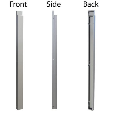 3&quot; Spacer Panel for Full Height Wall Cabinet Front  - Item No. SWC3SPF