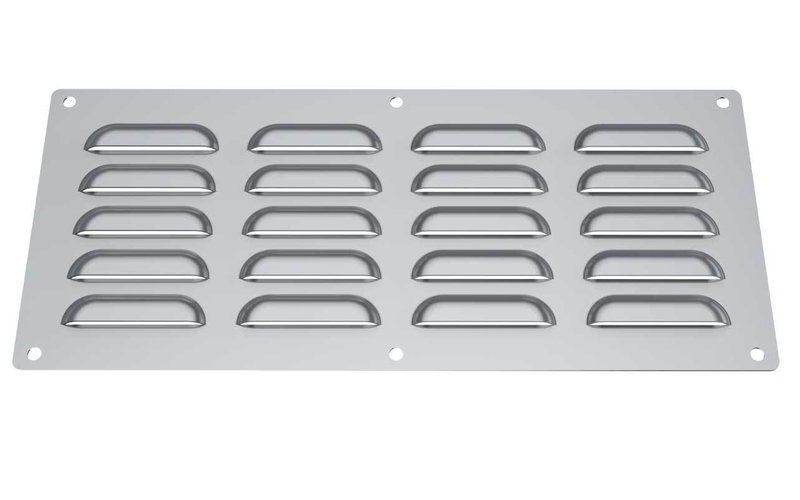 15&quot; x 6-1/2&quot; 304 Stainless Steel Vent