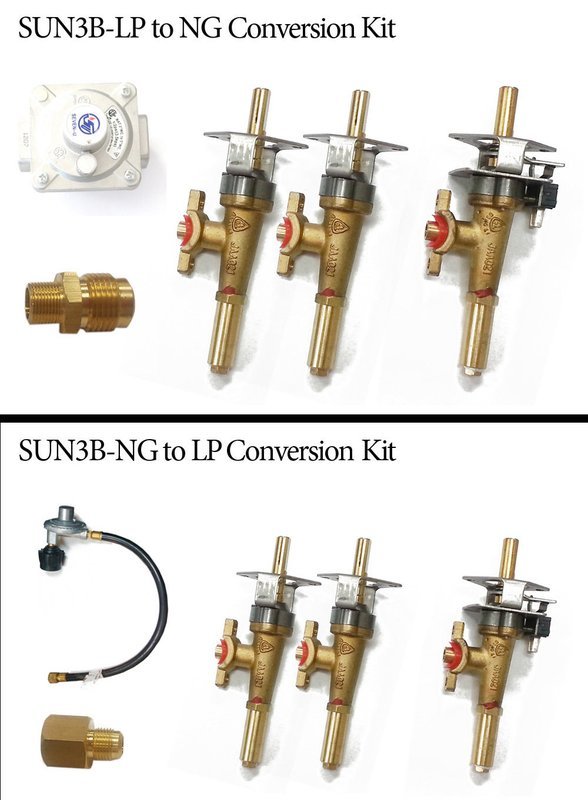 Conversion Kit for Sun3B-28&quot;Grill