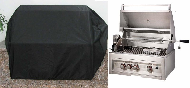 Waterproof Grill Cover for 28&quot; to 42&quot; Drop in Grills