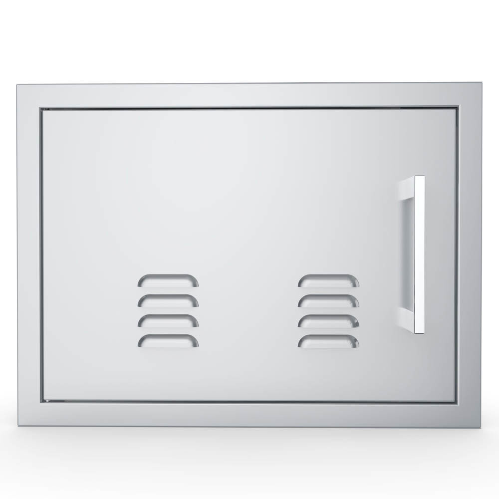 Signature Series 14&quot; x 20&quot; Beveled Frame Left Swing Horizontal Vented Door