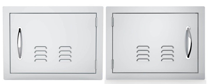 14x20 &amp; 17x24 Horizontal Access Door Vented w/Left or Right Swing