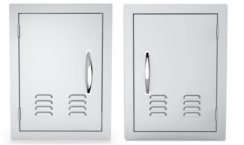 14x20 &amp; 17x24 Vertical Access Door Vented w/Left or Right Swing