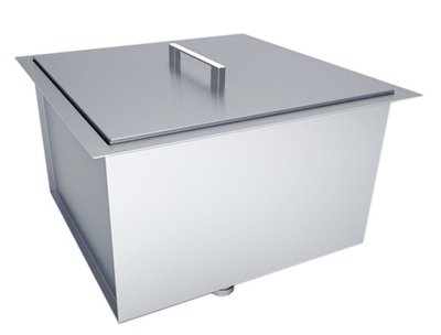 Over/Under 20&quot; x 12&quot; Height Single Basin Sink w/Cover Item No.B-SK20