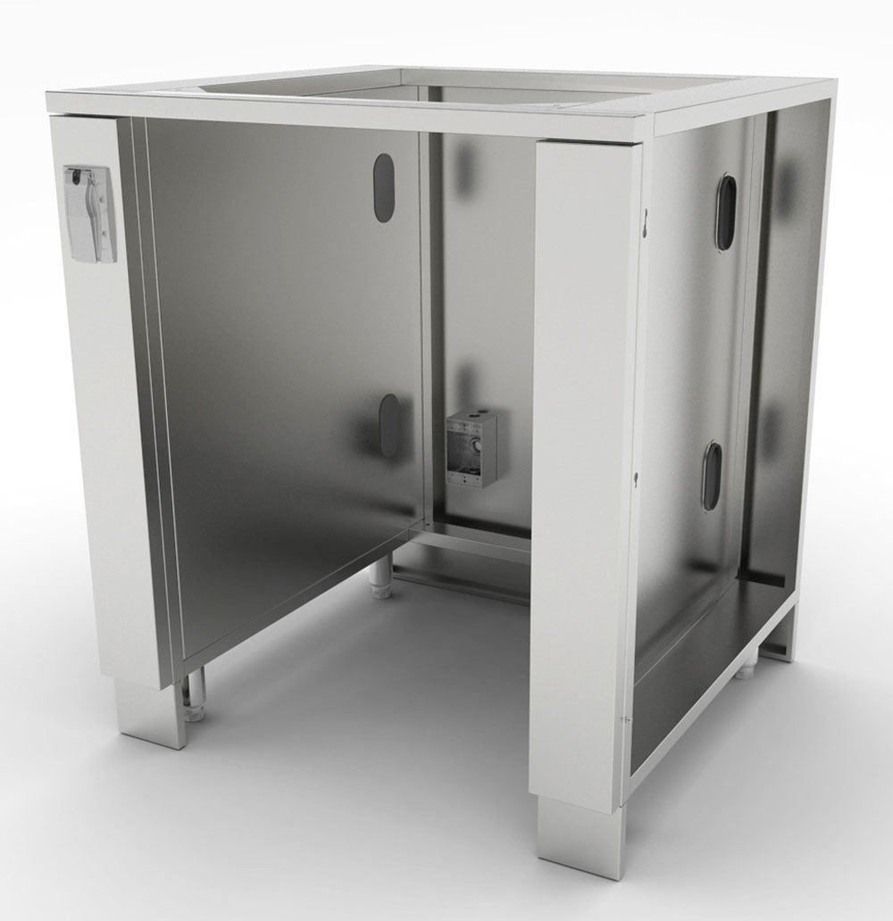 30&quot; Sunstone Appliance Cabinet for up to 21&quot; wide Fridge  - Item No. SAC30APC
