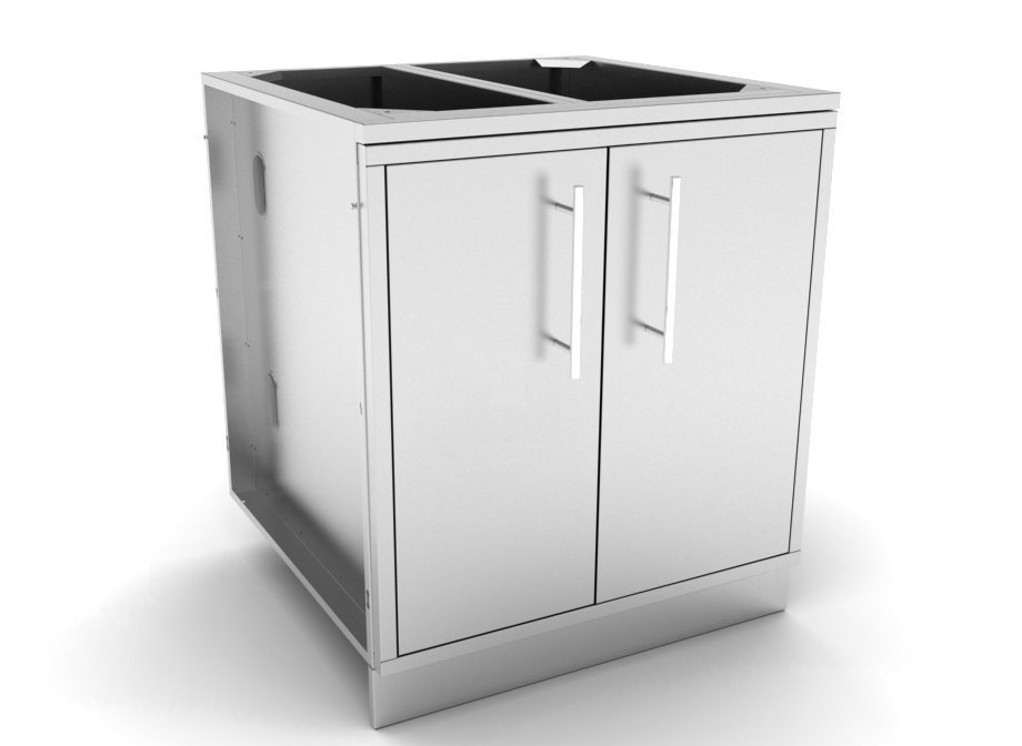 30&quot; Weather Sealed Dry Storage Pantry with Multi-Drawers and shelves  - Item No. SBC30DSPC