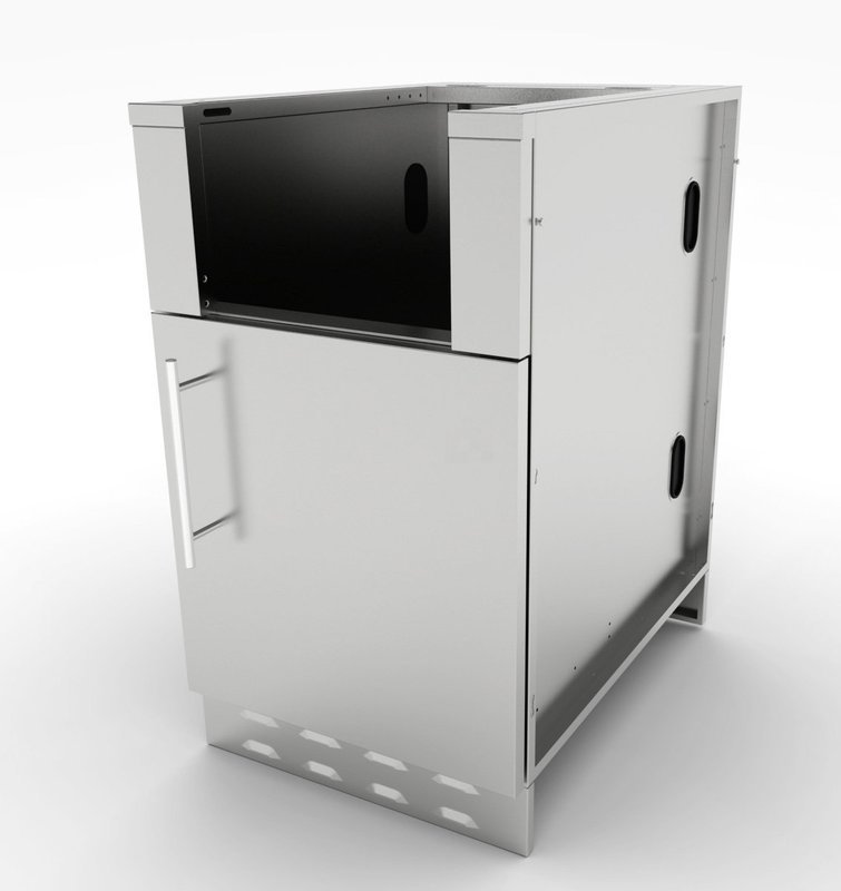 20&quot; Sunstone Appliance Cabinet w/Right Swing Door  - Item No. SAC20CSDR