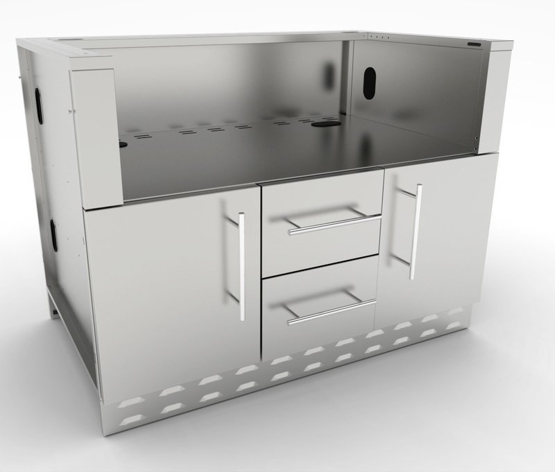 46&quot; Sunstone Charcoal Grill Base Cabinet  - Item No. SAC46CGDC