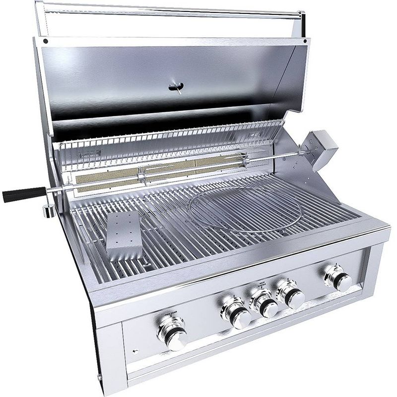 Ruby 4 Burner w/IR Pro-Sear 36"  - RUBY4BIR