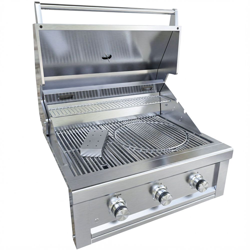 30″ Ruby 3 Burner Pro-Sear Grill – RUBY3B