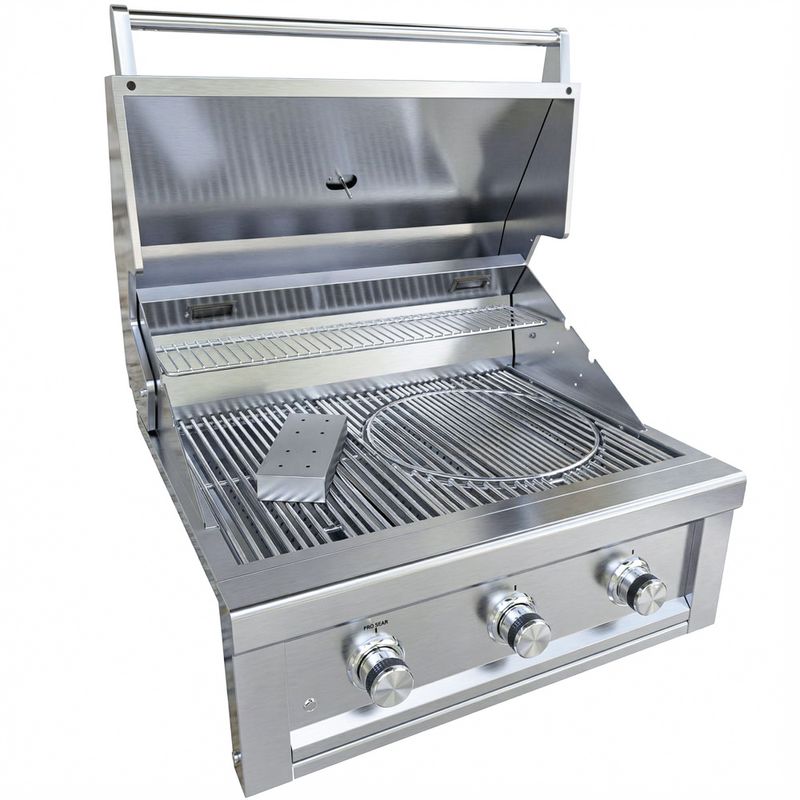 30" Ruby 3 Burner Pro-Sear Grill - RUBY3B