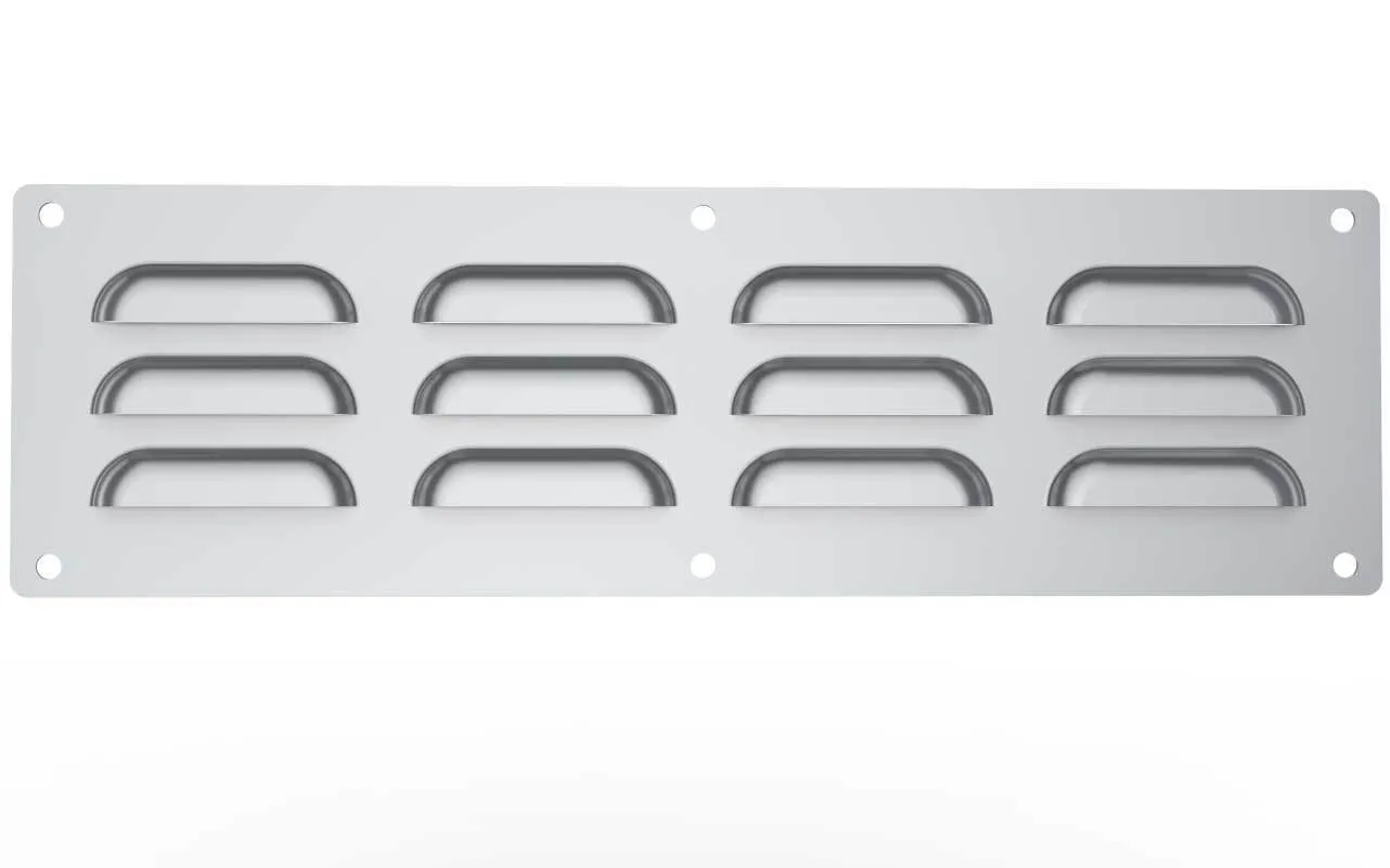15" x 4-1/2" 304 Stainless Steel Vent