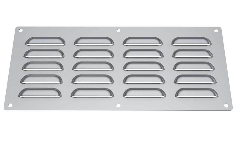 15" x 6-1/2" 304 Stainless Steel Vent - Vent-L
