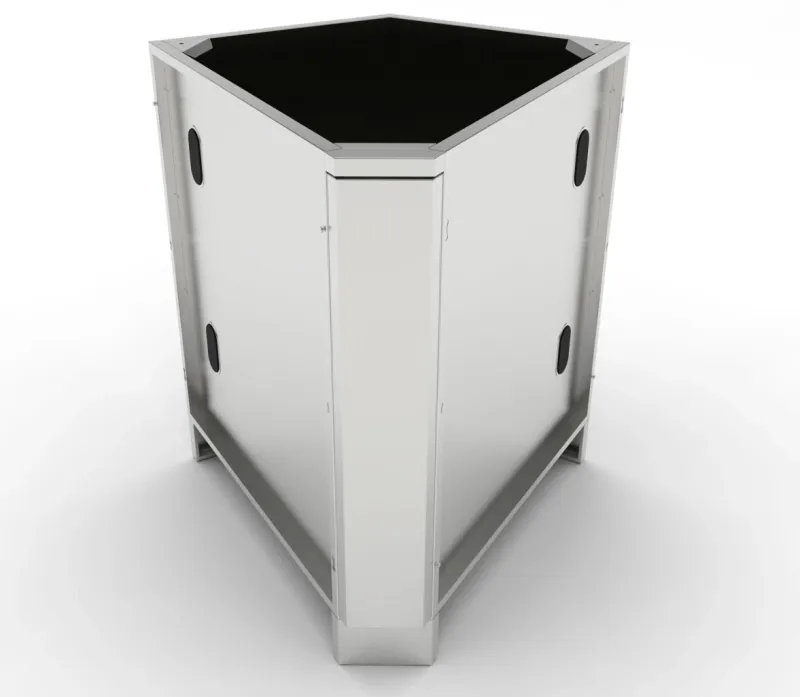 30 Degree Corner Cabinet w/Utility Access  - Item No. SBC5C30