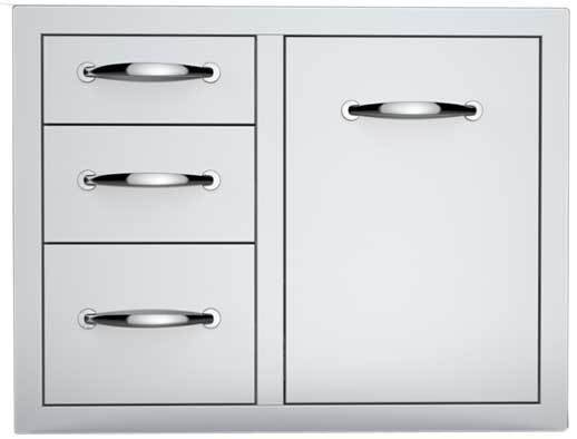 30″ Tank Tray Triple Drawer Combo – A-LPCTD30
